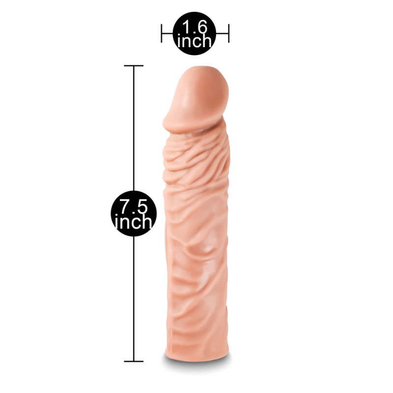 Penis Extender 7.4 Inches Flesh Brown