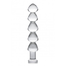 Master Series Drops Anal Links Glass Dildo