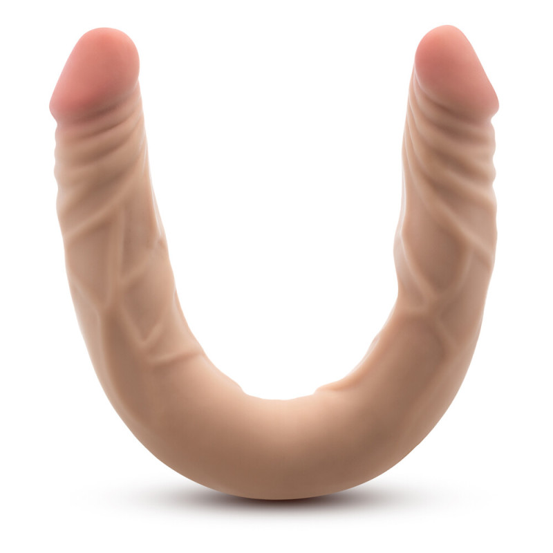 Dr Skin Posable Double Dong 14 Inches